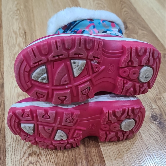 Size 8 Toddler Girls Nova Mountain Winter Snow Boots - Picture 8 of 12